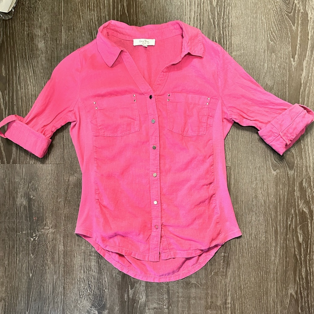 Coral Bay Petite button up